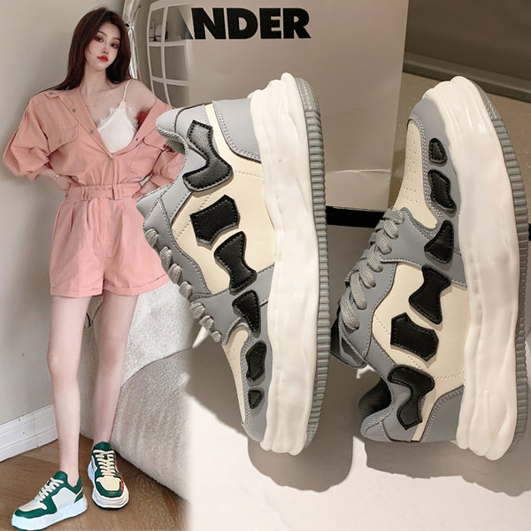 Дамски  кецове с връзки в три цвята