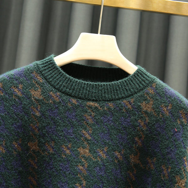 Γυναικείο χειμωνιάτικο πουλόβερ με φαρδιά μανίκια