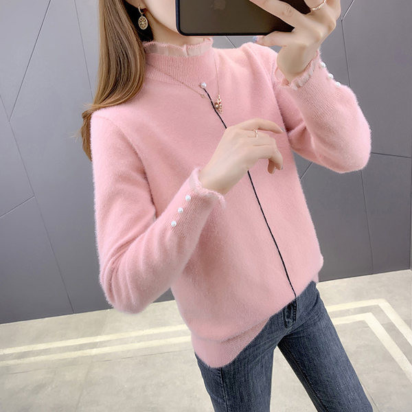 Gyöngyszemű női pulóver