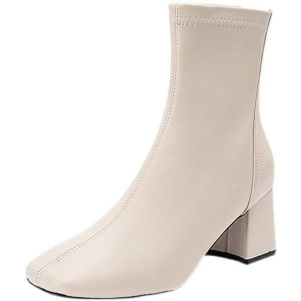 Sarkú női bőrcsizma három színben