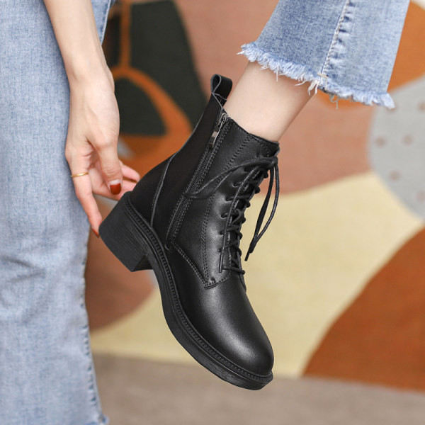 Női csizma sima modell - meleg béléssel vagy anélkül