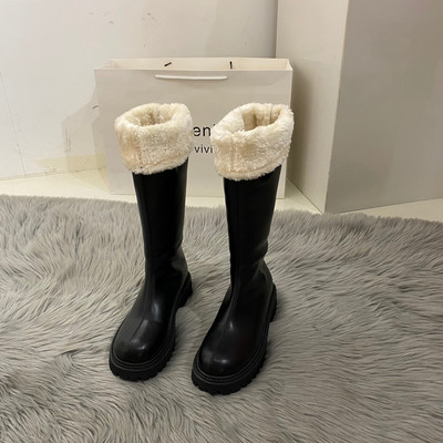 Bőr csizma meleg béléssel, három színben