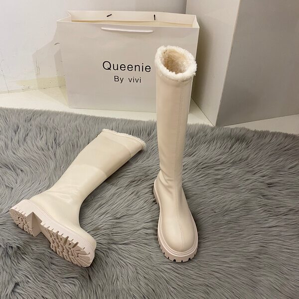 Bőr csizma meleg béléssel, három színben