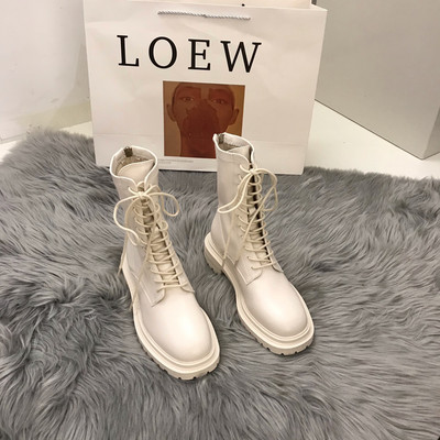 Öko bőrből készült női csizma fűzővel - két modell