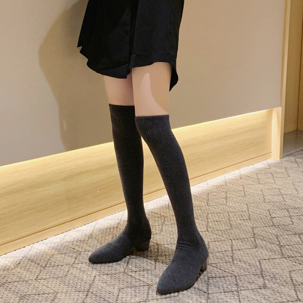 Textil zokni - hegyes modell