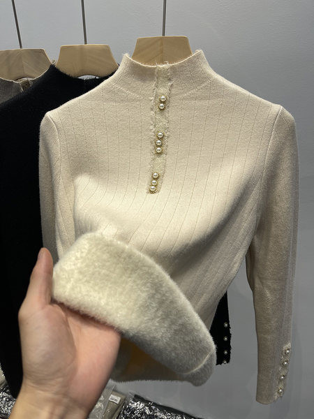 Új modell női pulóver polar béléssel