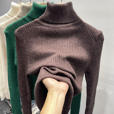 Modern női pulóver pólógallérral