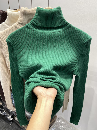 Γυναικείο μοντέρνο πουλόβερ με γιακά πόλο