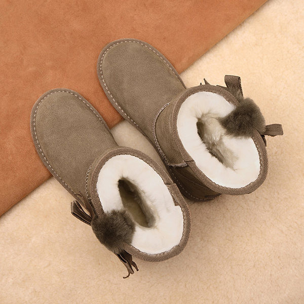 Soojad sooja voodriga ökoseemisnahast talvesaapad