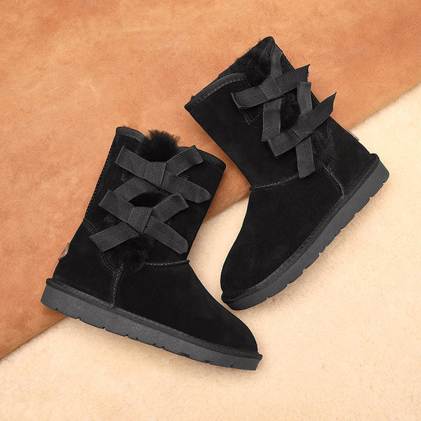 Soojad sooja voodriga ökoseemisnahast talvesaapad