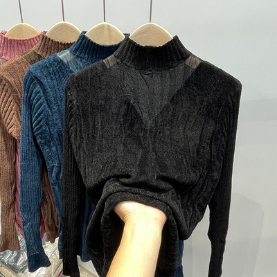 Γυναικείο πουλόβερ με λαμπερό αποτέλεσμα