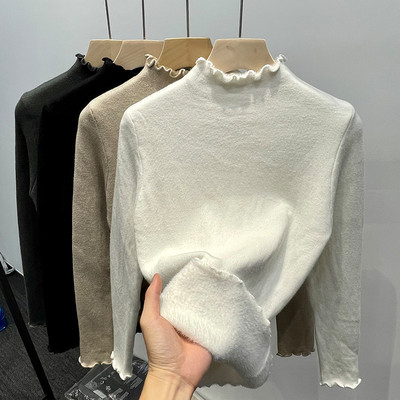 Alkalmi női pulóver fürtökkel