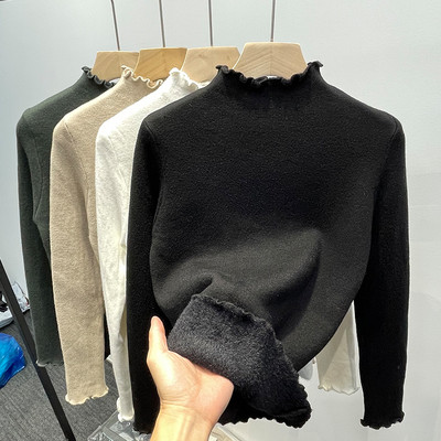 Alkalmi női pulóver fürtökkel