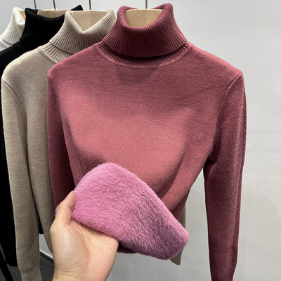 Τρέχον γυναικείο πουλόβερ με γιακά πόλο