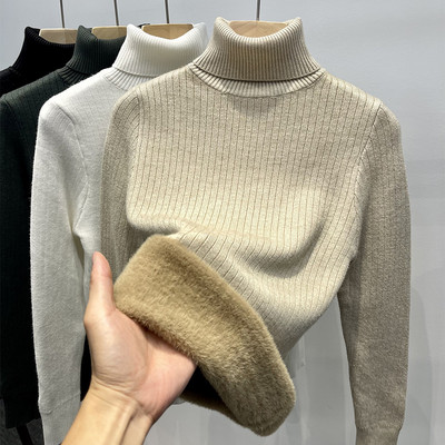 Γυναικείο χειμερινό πόλο με ζεστή φόδρα