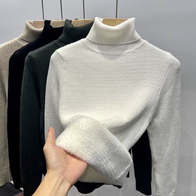 Γυναικείο χειμερινό πόλο με ζεστή φόδρα