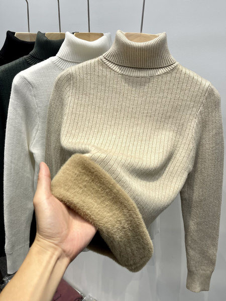 Γυναικείο χειμερινό πόλο με ζεστή φόδρα