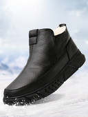 Γυναικείες μπότες με πούπουλο και φερμουάρ από οικολογικό δέρμα