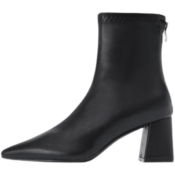 Stiilsed paksu kontsaga naiste saapad