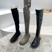 Öko-nahast või ökoseemisnahast naiste saapad