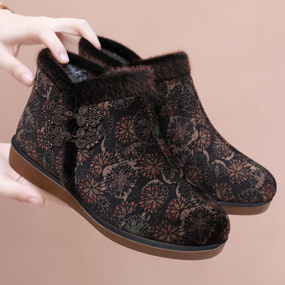 Naiste sooja voodriga talvesaapad