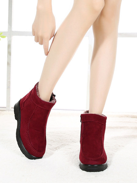 Naiste vabaaja saapad pehme sooja voodriga