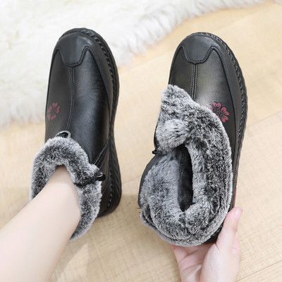 Sooja voodriga pahkluuni ökonahast talvesaapad