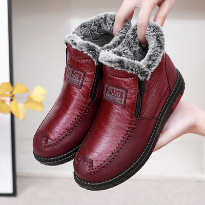 Sooja voodri ja lukuga naiste saapad