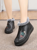 Sügis-talvised poolsaapad sooja voodriga