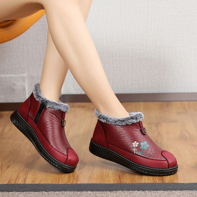 Sügis-talvised poolsaapad sooja voodriga