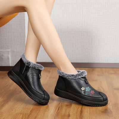 Sügis-talvised poolsaapad sooja voodriga