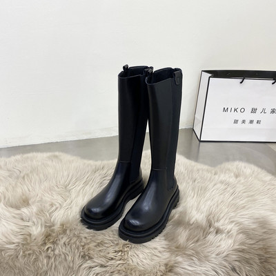 Eko-nahast kummiga meeste talvesaapad