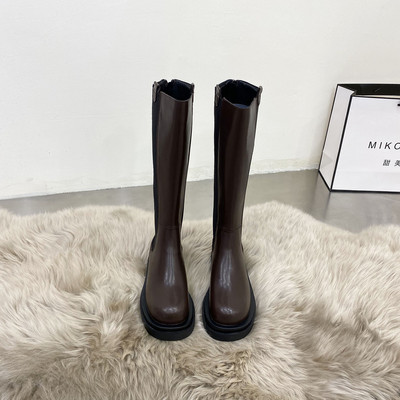 Eko-nahast kummiga meeste talvesaapad