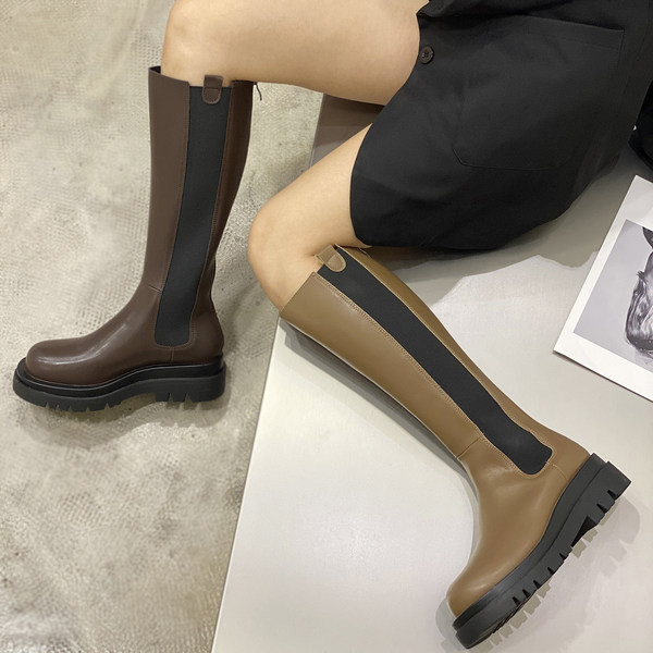 Eko-nahast kummiga meeste talvesaapad