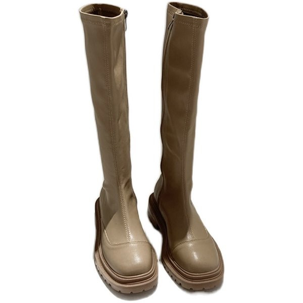 Naiste põlvikud tõmblukuga saapad