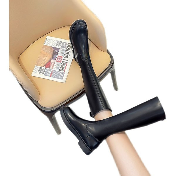 Cipzáras női bőrcsizma két színben