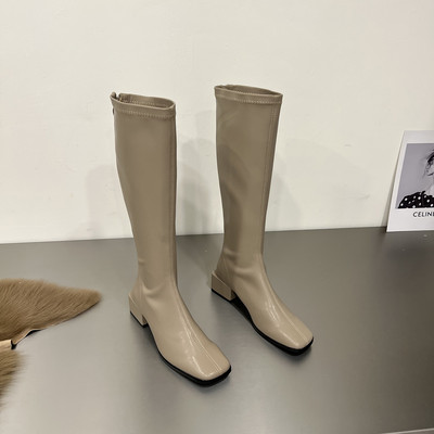 Naiste ökonahast saapad 4,5 cm kontsaga