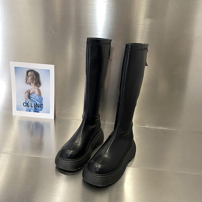 Uus mudel ökonahast ümarad naiste saapad