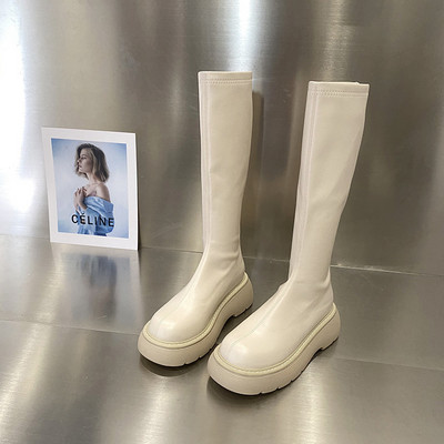 Uus mudel ökonahast ümarad naiste saapad