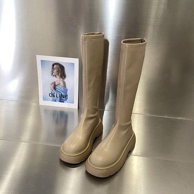 Uus mudel ökonahast ümarad naiste saapad