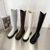 Moodsad ökonahast põlvikud naiste saapad