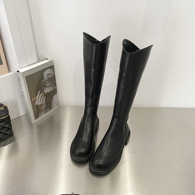 Moodsad ökonahast põlvikud naiste saapad