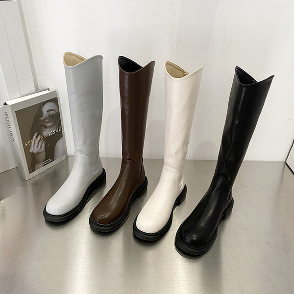 Moodsad ökonahast põlvikud naiste saapad