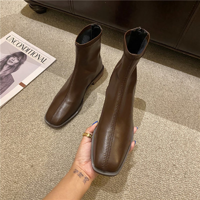 Női bőrcsizma három színben