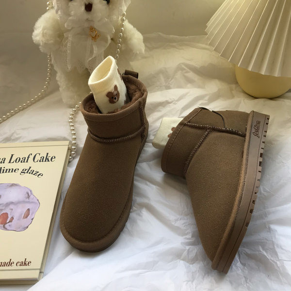 Sooja pruuni voodriga naiste vabaajasaapad