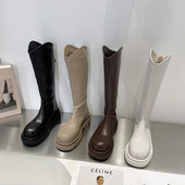 Moodsad lameda tallaga kunstnahast naiste saapad