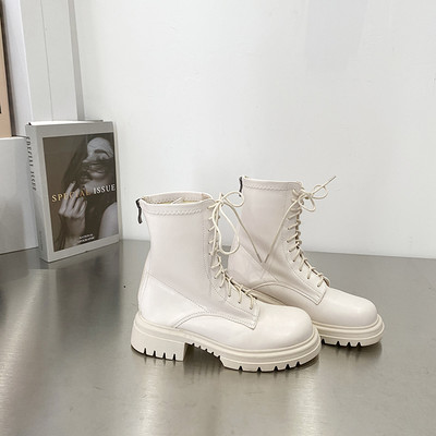 Három színben fűzős női csizma