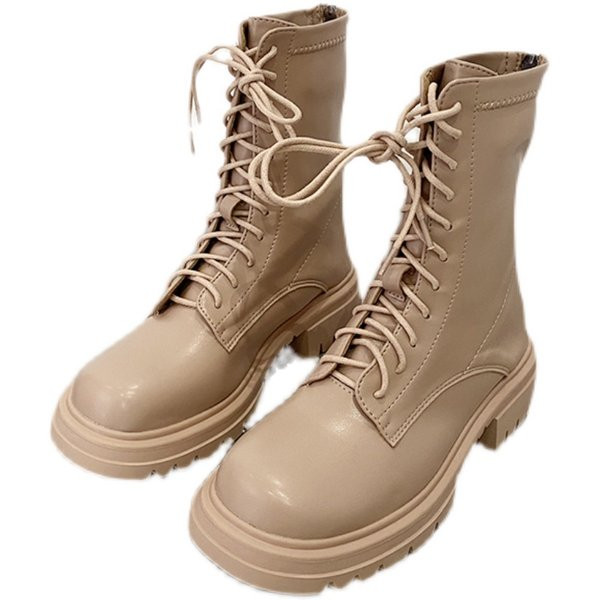 Három színben fűzős női csizma