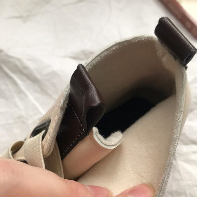 Lameda tallaga nahast talvesaapad