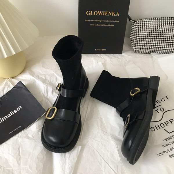 Kevad-sügissaapad ökonahast ja sokitekstiilist